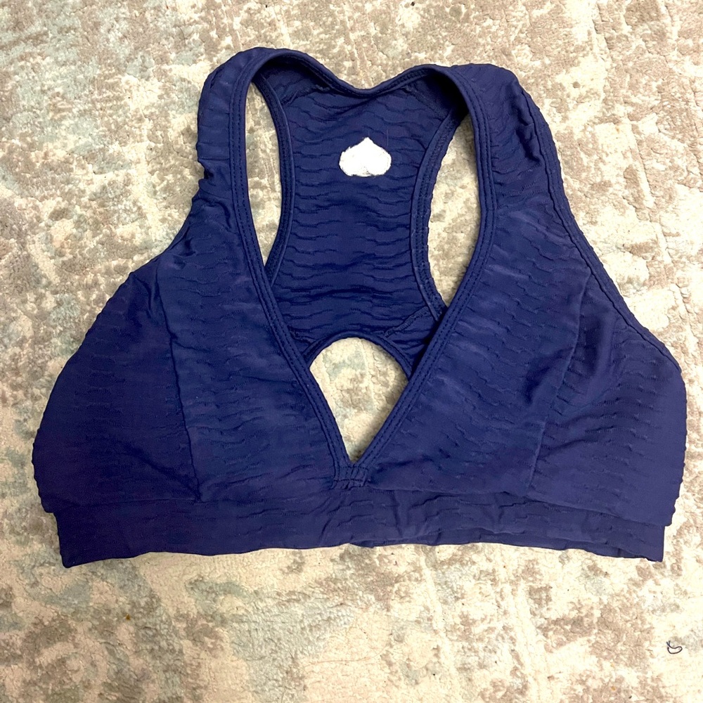 Booty by brabants Navy Sports Bra - one size